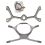Headgear and Fabric Frame for Wisp Nasal Mask, Standard Size 2
