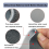 Headgear and Fabric Frame for Wisp Nasal Mask, Standard Size 5