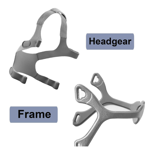 Headgear and Fabric Frame for Wisp Nasal Mask, Standard Size 2