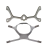Headgear and Fabric Frame for Wisp Nasal Mask, Standard Size 1