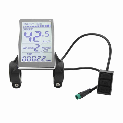 Ηλεκτρικός μετρητής LCD ποδηλάτου για 31,8 ηλεκτρικά ποδήλατα 22,2 mm 1