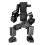 Akčná figúrka robota - kĺbový mini mechanický model, A 1