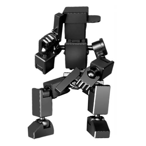 Akčná figúrka robota - kĺbový mini mechanický model, A
