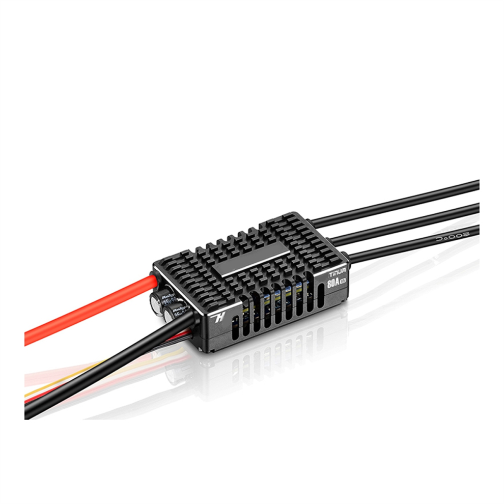 Controlador De Velocidad Sin Escobillas Esc 80A V5 De 3 A 8 S Para Drones Rc-image