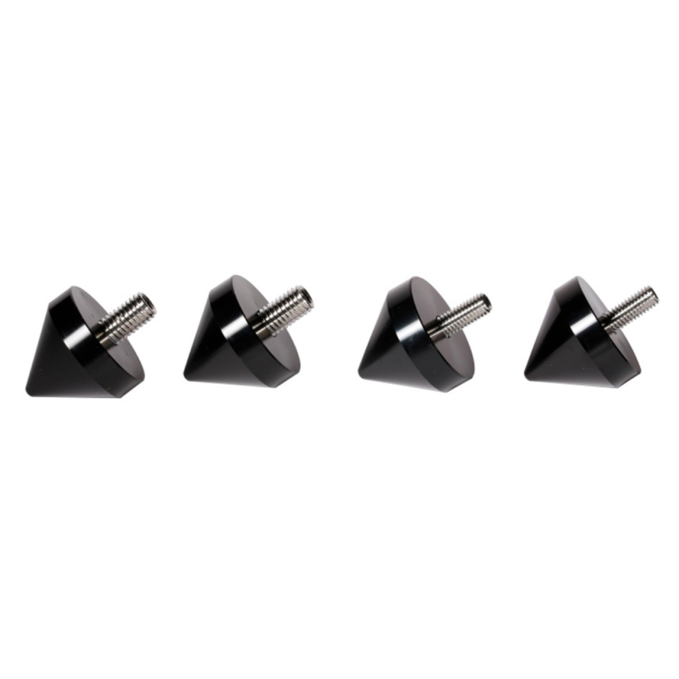 4 Soportes Para Altavoces Con Puntas Amortiguadoras M8-image