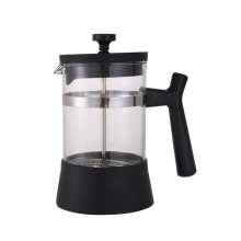 Cafetera de filtro para té y café manual con filtro francés