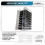 3.5 Inch Desktop Hard Disk Rack Transparent Acrylic 10 layer 6
