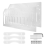 3.5 Inch Desktop Hard Disk Rack Transparent Acrylic 10 layer 1