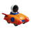 Rocket-Design Giocattolo auto a pressione arancione 10,5 x 9 x 12 cm 11