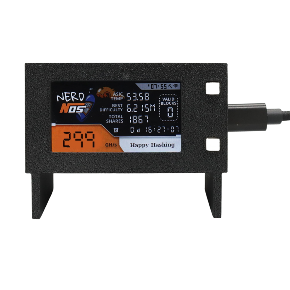 Nerdminer Nerdnos 80-300GH/S Bitcoin Solo Miner Au Plug