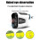 Golf Laser Rangefinder 600m Rechargeable Laser Distance Meter 2