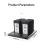 Wireless Restaurant Pager+10 Coasters Buzzer Pager Receiver EU Plug 5