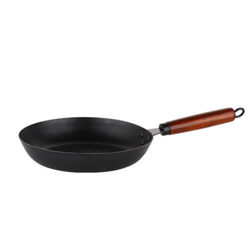Cast Iron Skillet 12 Inch Even Heating Frying Pan with Comfortable Handle