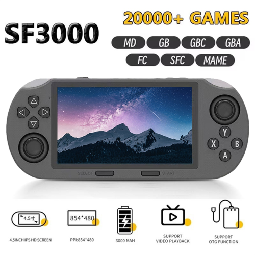 Game Player Retro Handheld Game Console 4.5 In IPS Screen for PS1 2