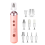 Electric Nail File Set Electric Manicure Tool for Thick Nails Pink 1