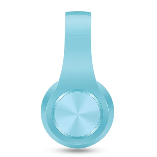 Auriculares inalámbricos Bluetooth de color azul macarrón de nuevo estilo 2