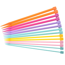 Set de 14 ace de tricotat, ace de tricotat din plastic cu un singur vârf