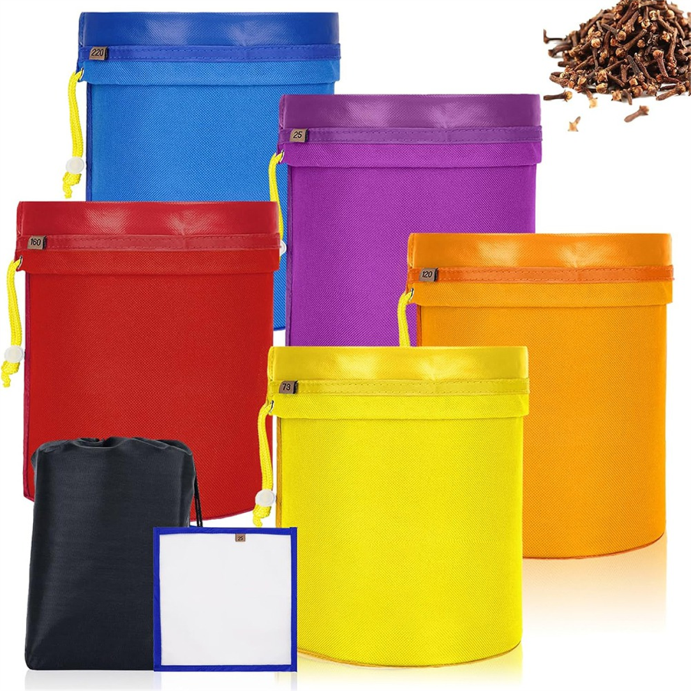 5 Pack 5-Gallon Filter Bag, Storage Bags with Filter Screen Brew Bag-image-OPC-PJBTPN6-NEW