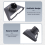 Pole Mount Adapter Mounting Kit Aluminum Alloy for Black 2