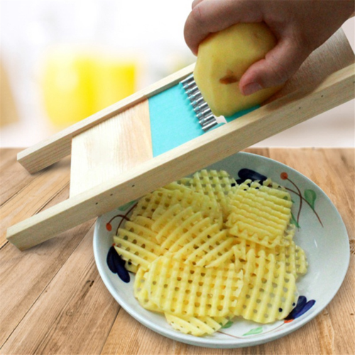 Grid Potato Chip Cutter Wave Grating Potato Knife Potato Grid Device 1