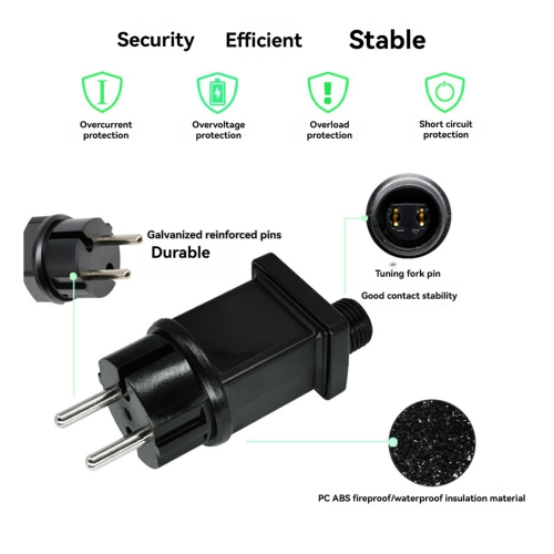 4.5V stekker LED-voeding LED-transformator stekkeradapter EU-STEKKER 2