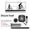 Bicycle Riding Tow Rope Device Automatically Retractable 2