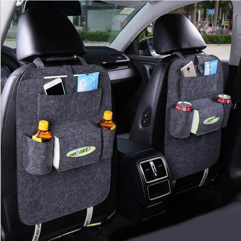 Car Backseat Bag Dirt Resistant Kick Proof Easy Dark/Gray 9121376225833