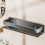 Bathroom Suction Cup Shelf - Wall Mounted Storage Rack for Shower, 5