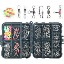 Fishing accessories with fishing beads, slider, ball bearing, swivel, fishing line connection, tackle for perch fishing