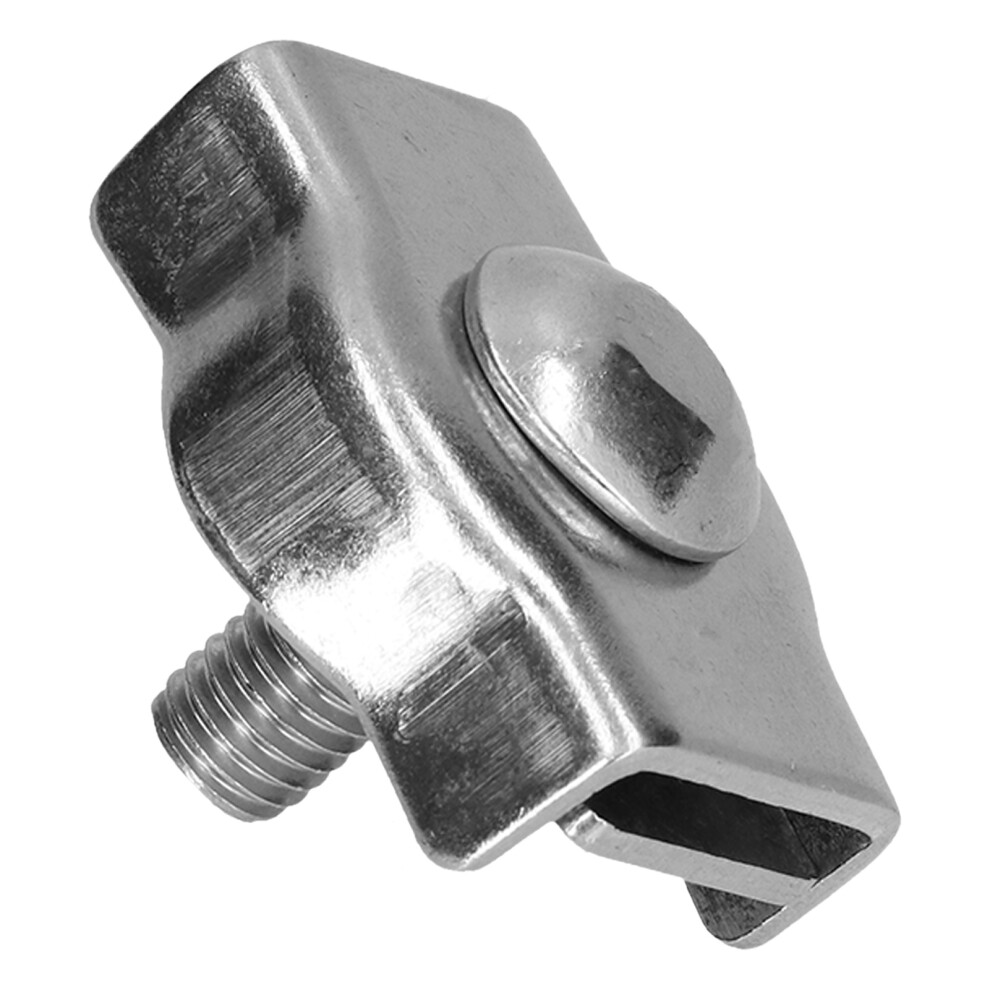 50 Pcs Stainless Steel Simplex Wire Rope Clips M2 For Heavy Rigging 8481333197179