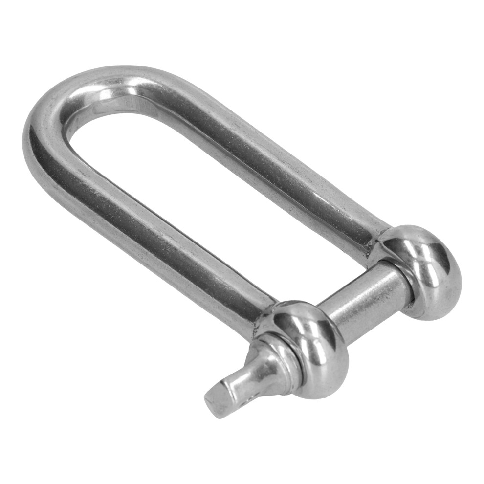 304 Stainless Steel Long D Shackles M5 - Ideal For Industrial Use & Strong Load 8411333197190