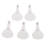 5pcs Outdoor UV Cut Eye Patch Sunscreen Nose Protector White 5