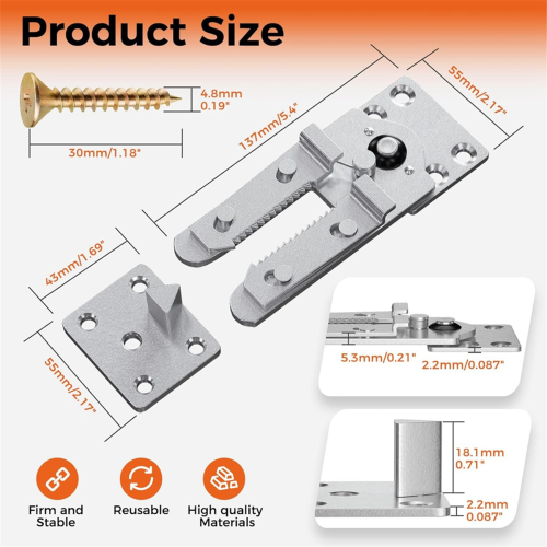 Sectional Couch Connectors, Interlocking Alligator Couch Connectors 1