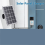 20W Solar Panel Charger for Ring Video Doorbell, Black 2