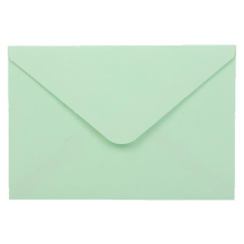 Envelopes para vale-presente - 50 mini envelopes coloridos de 13,5 x 18,5 cm, D