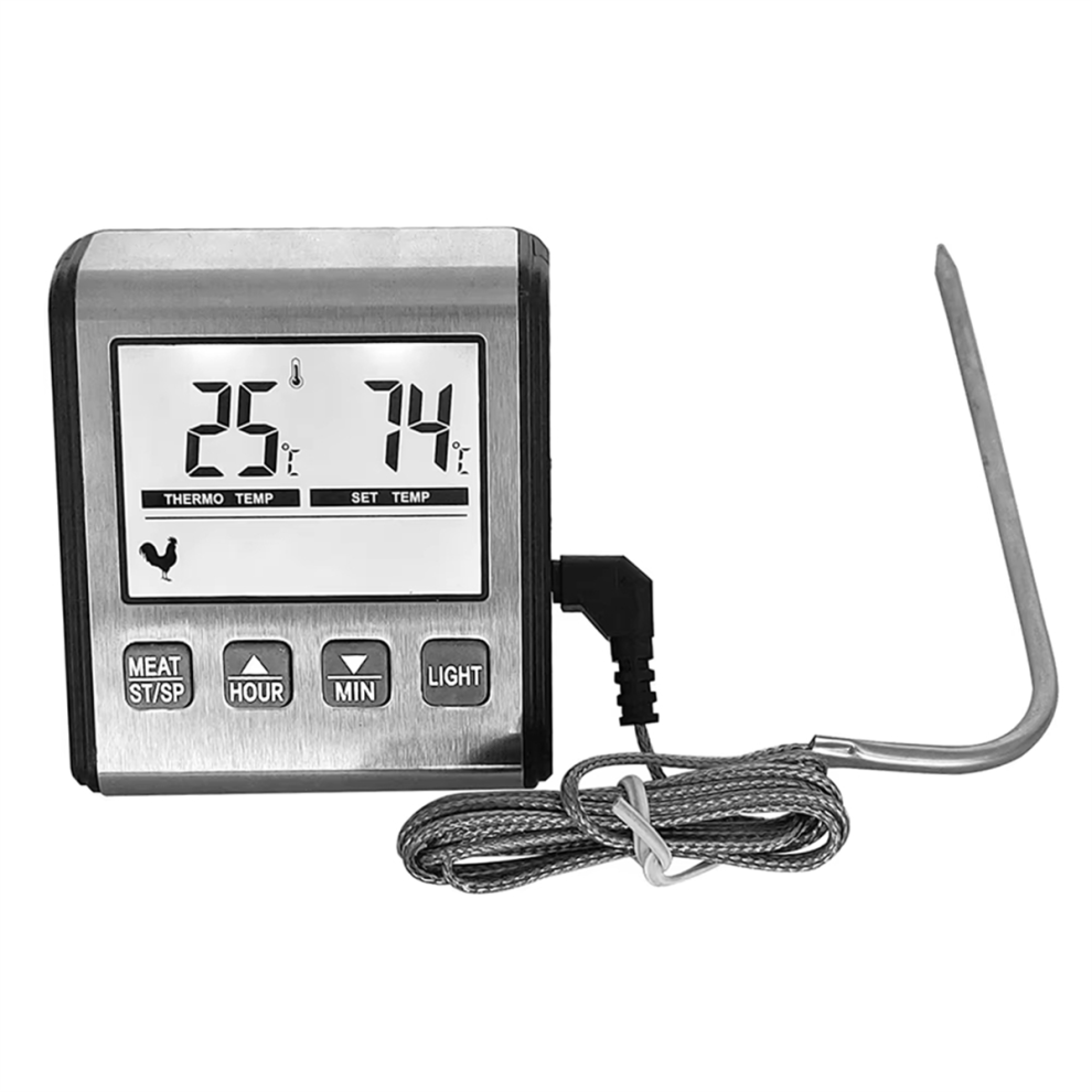 TP710 Digitale Voedselthermometer Met Timer En Temperatuurmeter-image