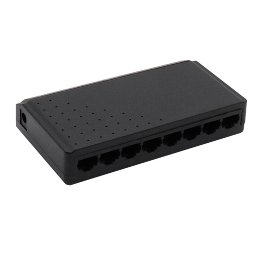 Switch PoE 8 portas Ethernet Network Switch 6+2 PoE Injector Adapter 1