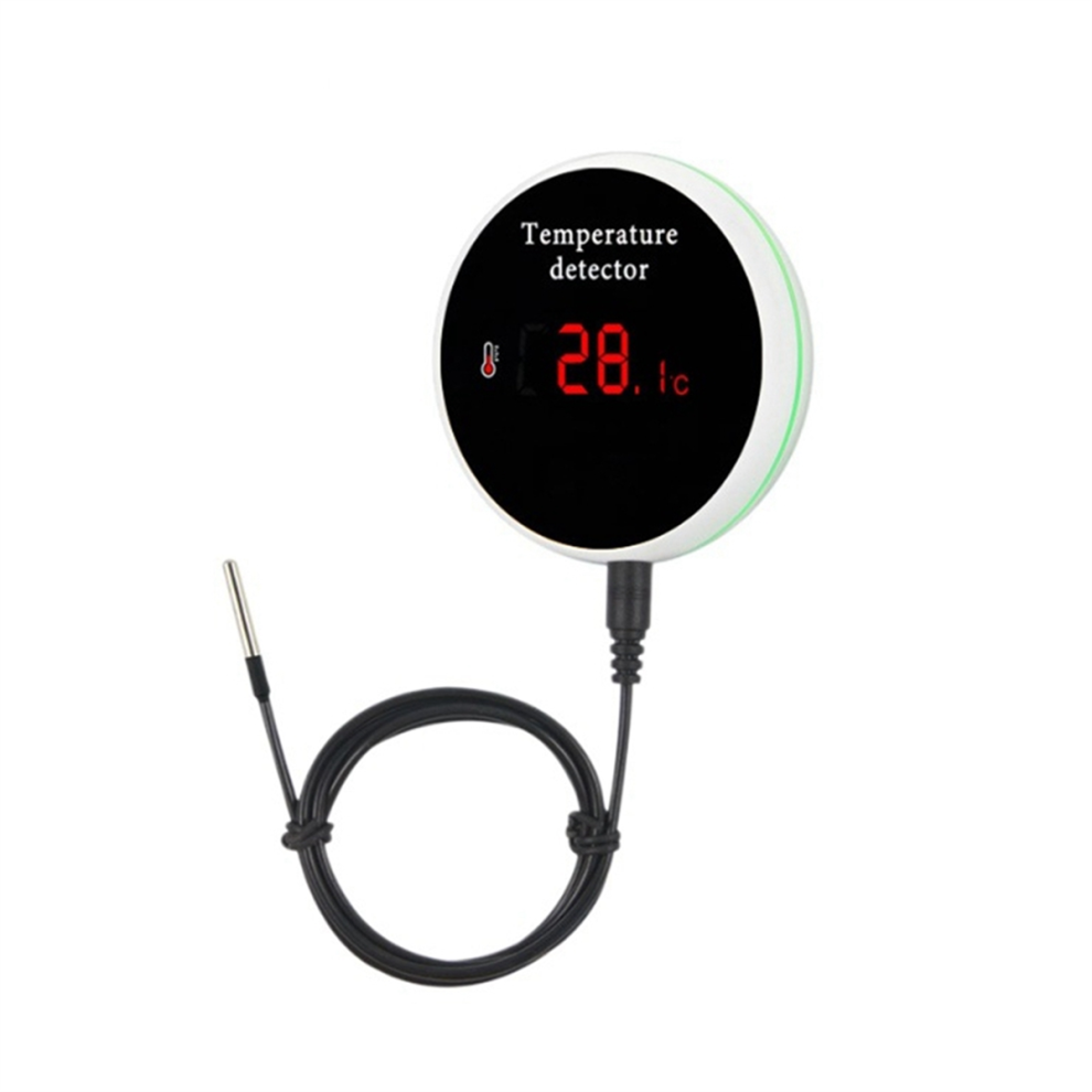 Termometro Wifi Con Sonda Da 1 M, Display, Regolatore Di Temperatura, Spina Ue