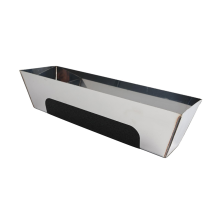 Con almohadilla, bandeja de barro de acero inoxidable, impermeable, antideslizante, 10 pulgadas