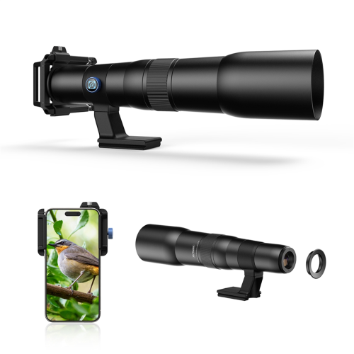 T50X Teleobjetiva para Celular HD com foco interno e Tripé 1