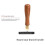 stuks houten vijlgrepen met messing spantang 5