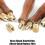stuks houten vijlgrepen met messing spantang 3