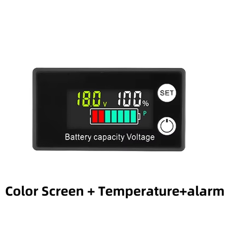 Voltmetro Amperometro DC 6133A - Indicatore Di Capacità Batteria 8V-100V, Potenza 12V/24V