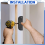 6 Stück Scharnierfüllplatten für Türkanten, Schwarz 5