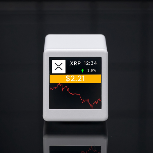 Nuovo tracker di criptovalute WiFi 2.4G con visualizzatore di prezzi di criptovalute per NerdMiner C 2