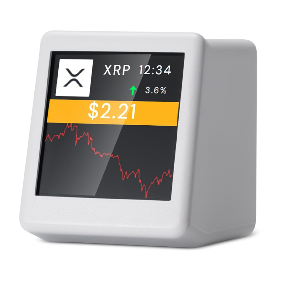 Nuovo Tracker Di Criptovalute Wifi 2.4G Con Visualizzatore Di Prezzi Di Criptovalute Per Nerdminer B-image