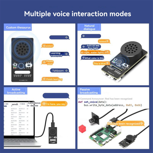 AI Voice Recognition Module Recognition Broadcast Model Training