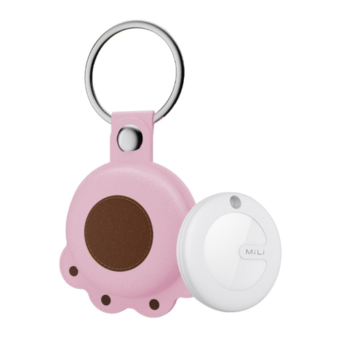 Tracker Mitag Bluetooth Locator Anti-Lost Device White+Ružový