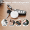 Tracker Mitag Bluetooth Locator Anti-Lost Device White+ 5