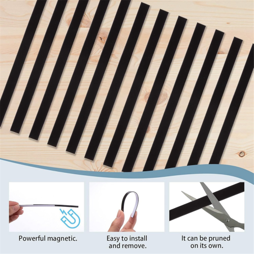 20 Pack 4x1/4Inch Magnetic Hinge Shims 2